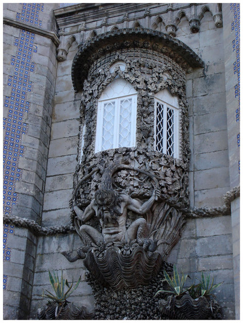 Triton’s Window, Pena Palace, Sintra, Portugal