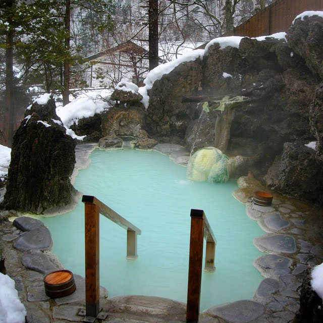Shirahone Hot Springs, Japan